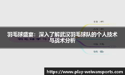 羽毛球盛宴：深入了解武汉羽毛球队的个人技术与战术分析